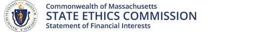 Commonwealth of Massachusetts STATE ETHICS COMMISSION Statement of Financial Interests